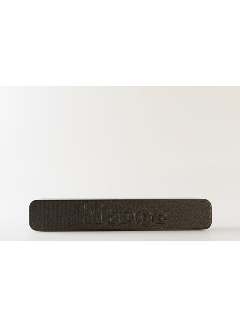 Hitage High-Performance Bluetooth Home TV Soundbar Speaker - Portable Wireless Home Theater System with Deep Bass, 10-Hour Playtime, and USB/TF Card Support - Black Edition (Indoor/Outdoor) - Image 1